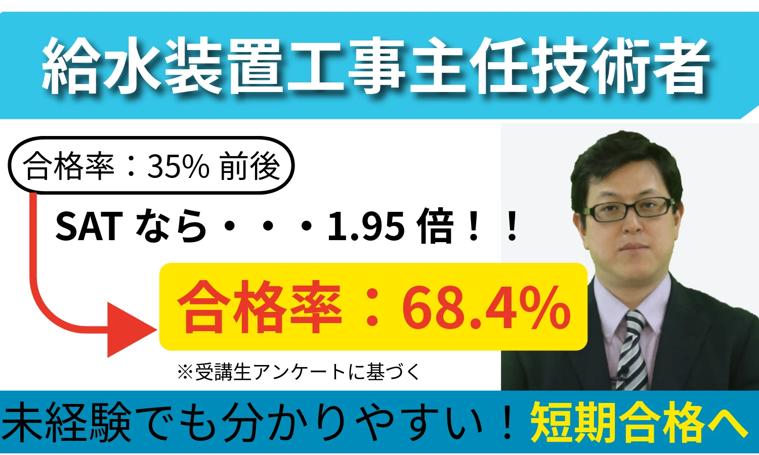 給水装置工事主任技術者の講座案内ーオンライン・web講座ならSAT