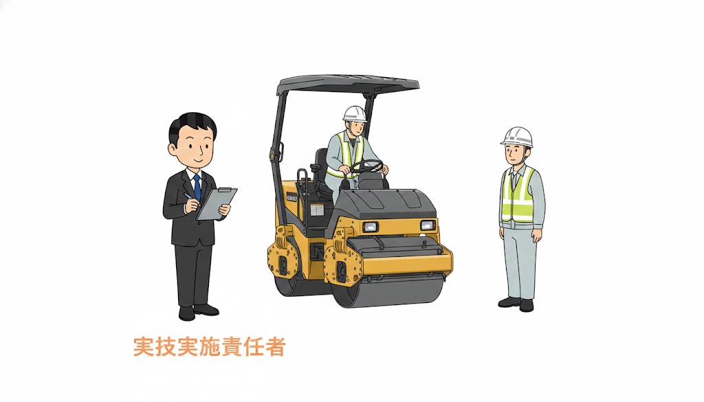 ローラーの運転の業務に係る特別教育の実技科目実施方法