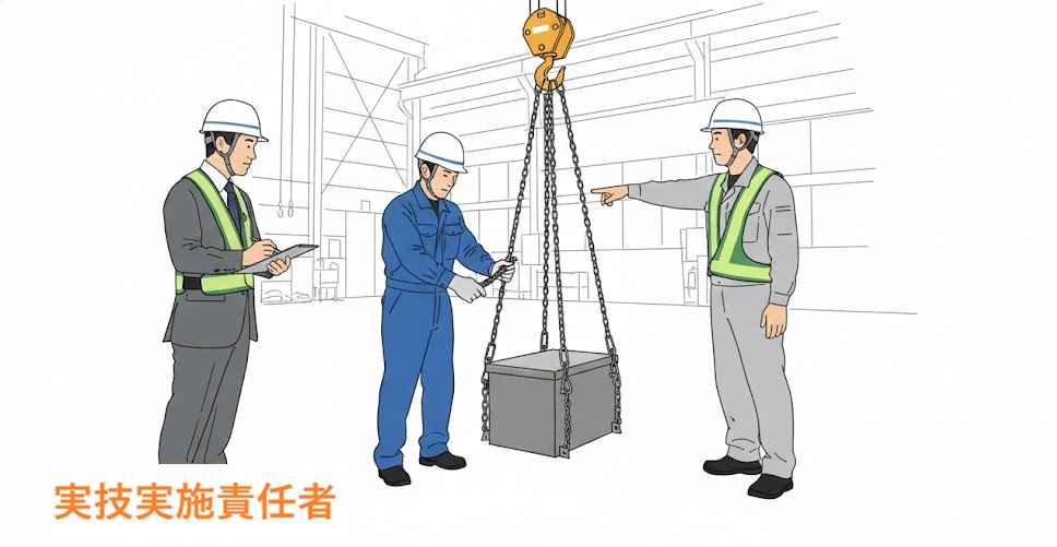 玉掛け特別教育の実技科目実施方法